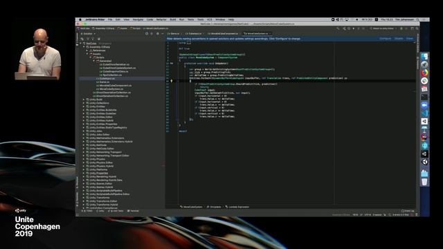 Introduction to the DOTS Sample and the NetCode that drives it - Unite Copenhagen смотреть онлайн