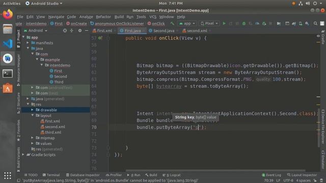 Android - Image Transfer Using Intent смотреть онлайн