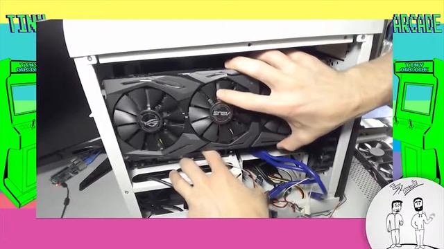ASUS ROG GeForce GTX 1080 STRIX-GTX1080-A8G-GAMING (Part 1) - Alex's PC Build - TinyArcade Stream смотреть онлайн