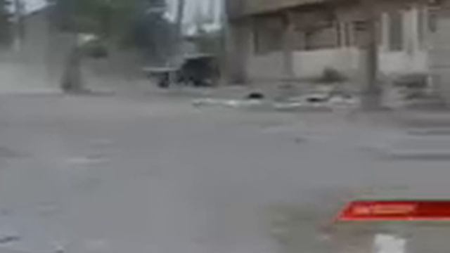 Грузины входят в Цхнивал со стороны Никози 8 08 08 Arxiv OSinform смотреть онлайн