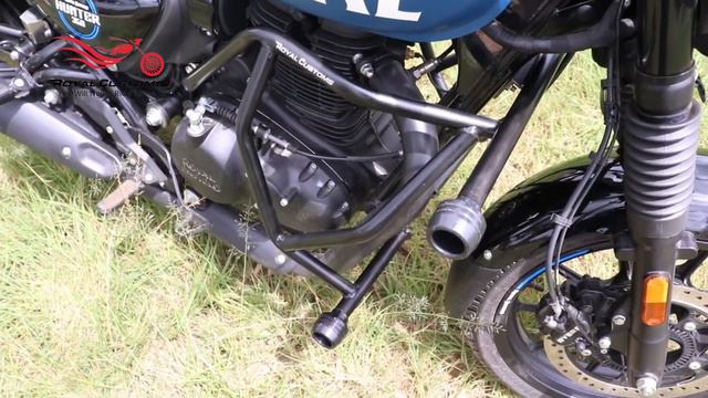 Crash Guard with Dual sliders Royal Enfield Hunter 350 | Royal Enfield Hunter Accessories смотреть онлайн