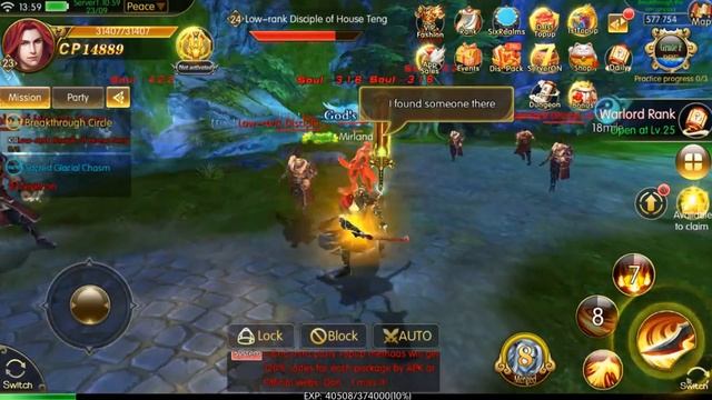 Legend Of Wuxia - 3D MMORPG #3 Gameplay Первый взгляд Обзор Летсплей (Android,iOS,APK) Игра за Demo