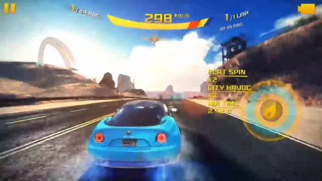 Asphalt 8 Nevada Alfa Romeo 8C Competizione Class C смотреть онлайн