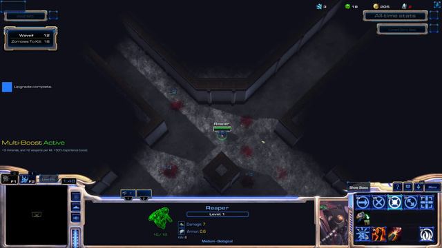 4K60FPS 🌌 Starcraft II 👾 #402 - Zombie World: Unity (old) - challenges done overview, with pewpew смотреть онлайн