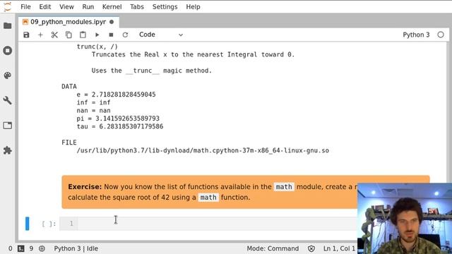 Notebook 09 Exercise 9.4 смотреть онлайн