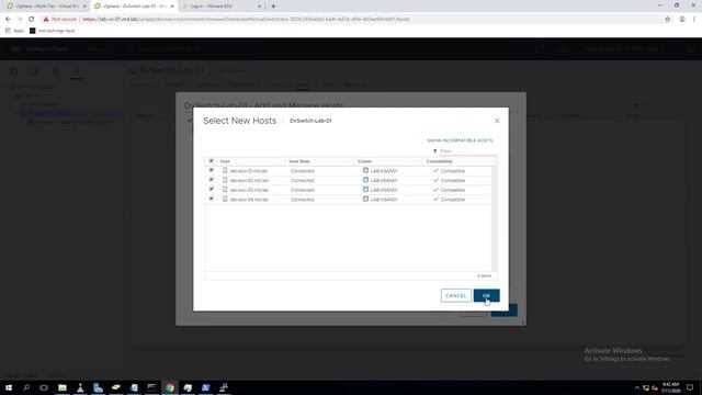 How to Create Distributed Virtual Switch and add ESXi hosts into DvSwitch | vSphere 7.0 смотреть онлайн