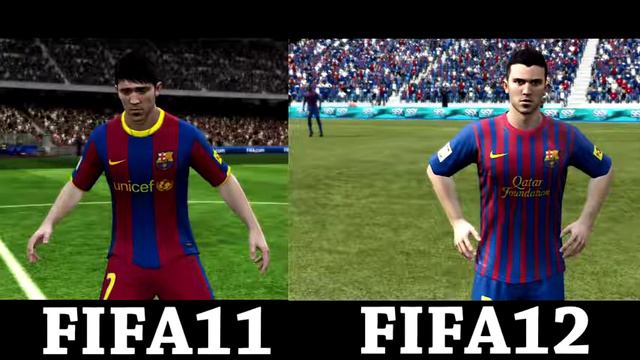 FIFA 11 vs FIFA 12 смотреть онлайн