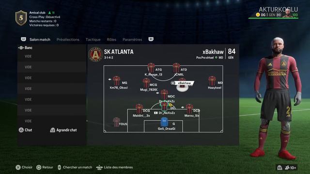 Ea fc 24 Club pro SK ATLANTA смотреть онлайн
