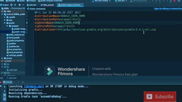 Fix Flutter Error__ Failure -  Build Failed With An Exception(2021)