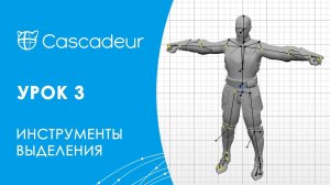 Урок 3 Cascadeur Инструменты выделения