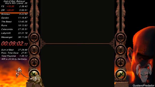 GOD OF WAR BETRAYAL - SPEEDRUN - JAVA смотреть онлайн