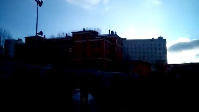 Проспект мира. Жума намаз. 01.01.2016.