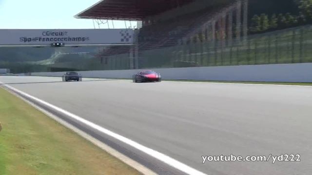 Ferrari 458 Challenge - Straight pipes - Curbstone trackday смотреть онлайн