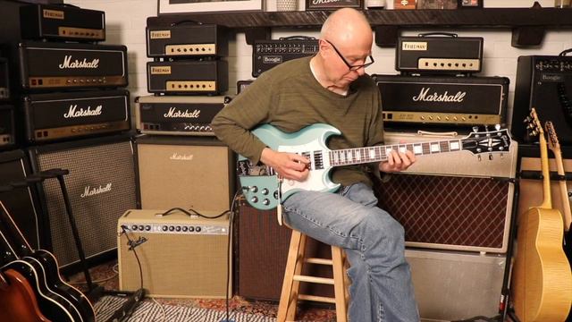 '21 Gibson SG Kirk Douglas Signature Inverness Green | Review & Demo! смотреть онлайн