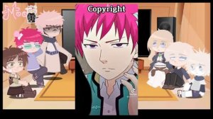✨My Favorite Anime Characters react to eachother ✨ // Saiki Kusuo // (06/06) // • moo •