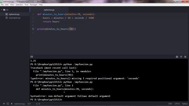 Python Mega Course Functions Advanced Features #25 смотреть онлайн