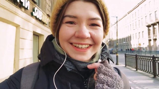 Vlog: красота Петербурга, продуктивный день, фотосессии в Парадной смотреть онлайн
