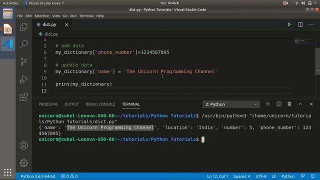 Python Tutorial - Dictionary | Python Programming Tutorial for Beginners in Marathi смотреть онлайн