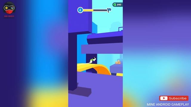 Stickman Skate 3D Gameplay walkthrough Levels 1 -10 (Android) смотреть онлайн