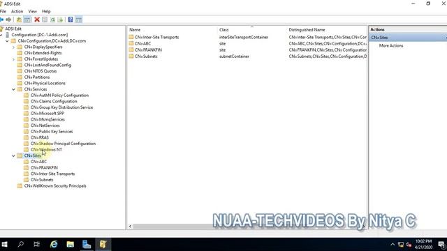 WHAT IS CONFIGURATION PARTITION IN ACTIVE DIRECTORY? смотреть онлайн
