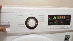 Обзор стиральной машины LG FH0B8LD6 5kg
