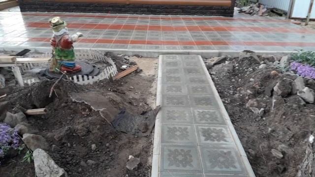 Укладка тротуарной плитки смотреть онлайн