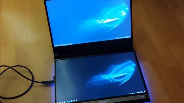 Asus ZenScreen MB16ACM unboxing