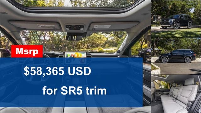 20223 Toyota Sequoia SR5 Hybrid: power, elegance and capability in one package смотреть онлайн