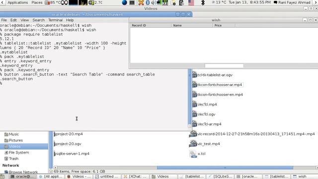 A Jumpstart Tutorial in using the Tcl/Tk Tablelist Widget With Sqlite3 (Arabic Version) смотреть онлайн