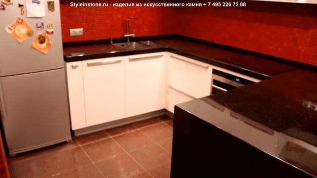 Новый ОБЗОР столешницы из искусственного камня LG Galaxy смотреть онлайн