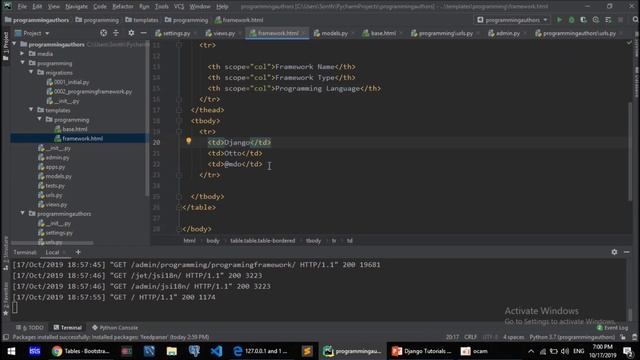 Django Tutorials Ep 0.9/3 ForeignKey, Bootstrap смотреть онлайн