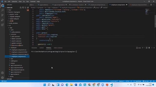 ngClass in Angular (Attribute Directives) | Angular Training | Learn Code смотреть онлайн