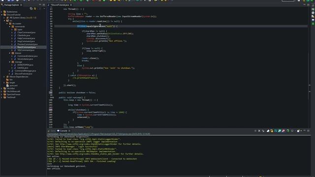 Bot fährt nicht runter? | SUPER QUICK FIX | Discord Bot Programmierung [Java/JDA] смотреть онлайн