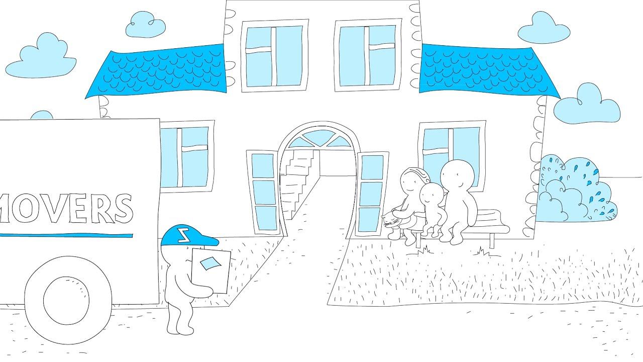 Видеореклама для компании из Zmax Movers. U.S.A. смотреть онлайн