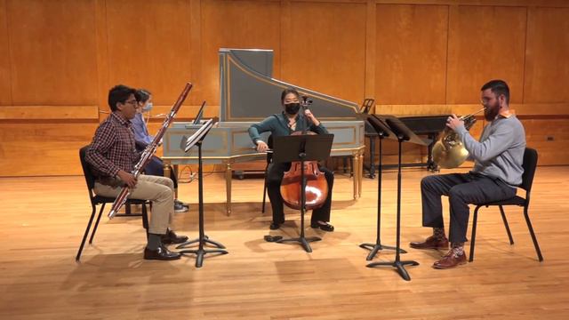 Aria: "Ein ungefärht Gemüte" (Bach) - Stony Brook Baroque Players смотреть онлайн