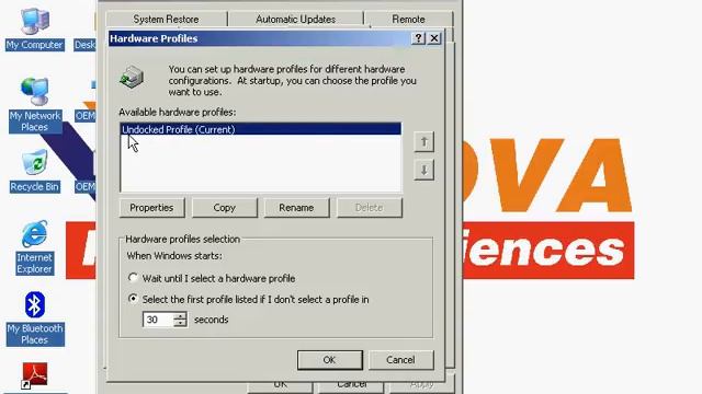 WindowsXP SystemProperties смотреть онлайн