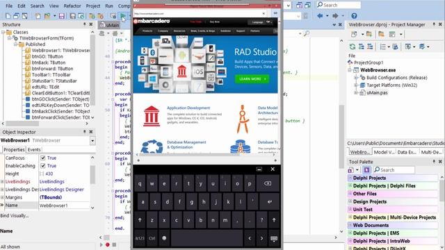 Delphi: Using the Web Browser Component смотреть онлайн