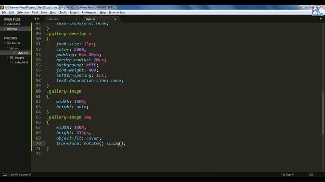 CSS Grid Image Gallery With Overlay On Hover | HTML5 & CSS3 смотреть онлайн