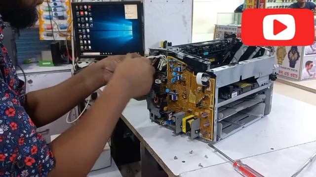 Canon LBP 6200/6200dw power board replase смотреть онлайн