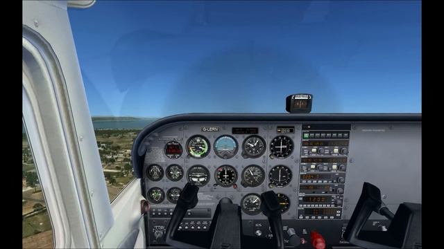 FSX Tutorial: Takeoff, Climbing and Level Flight with Trimming смотреть онлайн