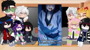 // past Hashiras react to // ⚡️Kamado siblings ⚡️ // 1/?? // Kny/Ds // gc //