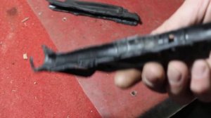 МР-512 Выприсовываем ствол из пластиковой муфты