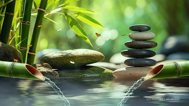 Bamboo Water Fountain + Insomnia Healing | White Noise for Sleep, Studying, Meditation, Yoga смотреть онлайн