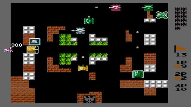 Battle City (4 players hack v1.3) [NES] (3p) смотреть онлайн