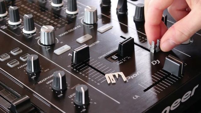 How to replace a fader cap on a Pioneer DJ mixer with P-lock смотреть онлайн