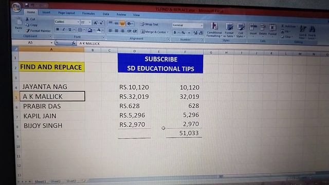 FIND & REPLACE IN EXCEL смотреть онлайн