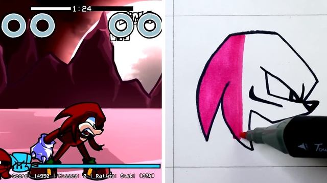 Drawing Icons in FNF #25 смотреть онлайн