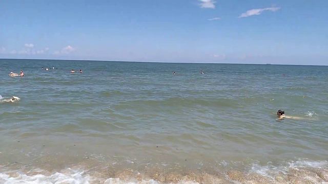 Идеальный шум Азовского моря в станице Голубицкая смотреть онлайн