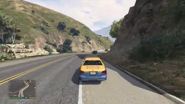 Grand Theft Auto V fun as a cab driver ps4 смотреть онлайн