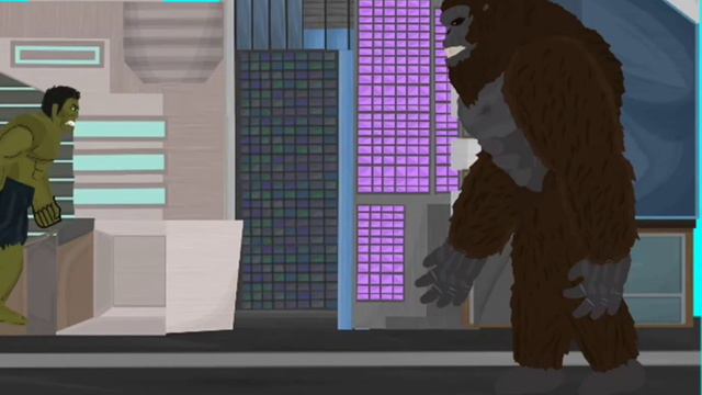 Конг против Халк Kong vs Hulk смотреть онлайн